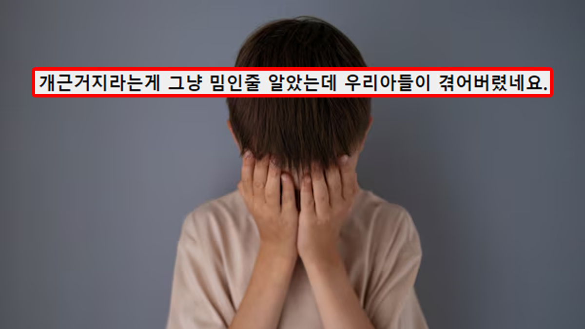 개근거지라는게 그냥 밈인줄 알았는데 우리아들이 겪어버렸네요
