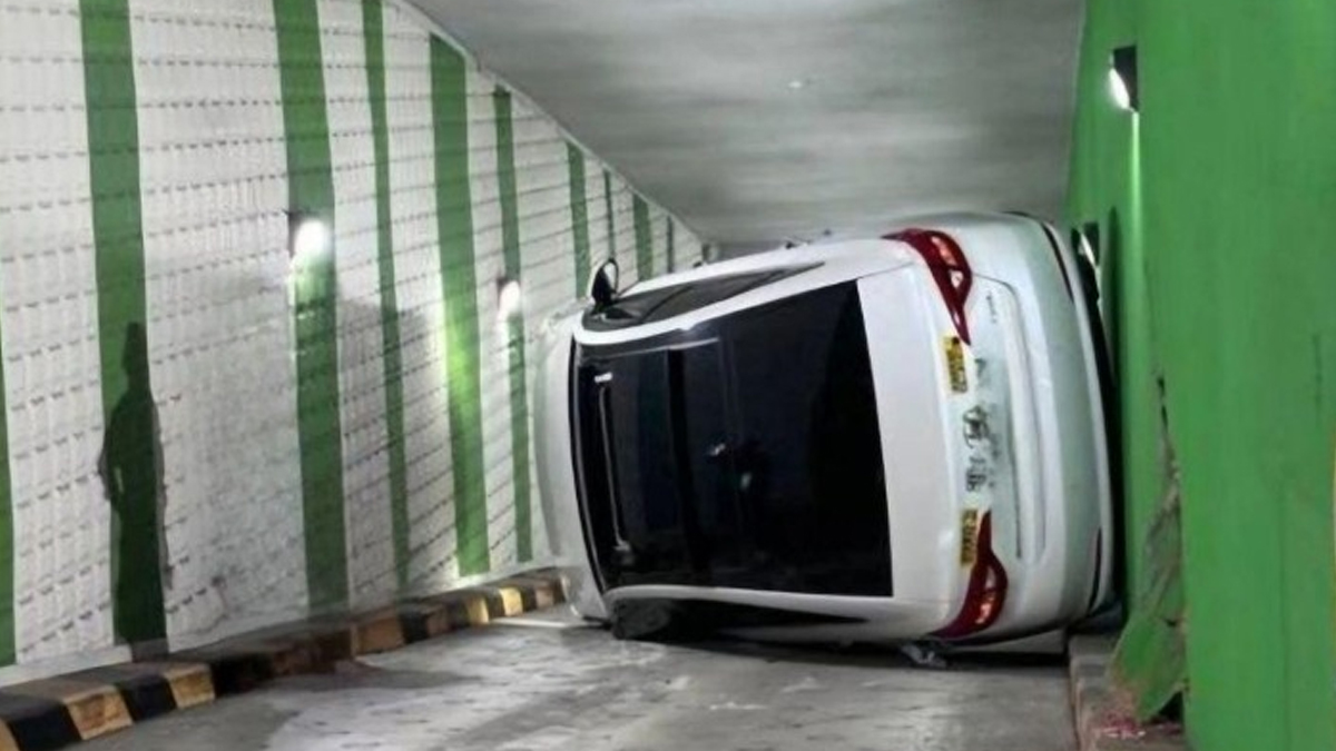 당황스러운 모 쇼핑몰 주차장 상황