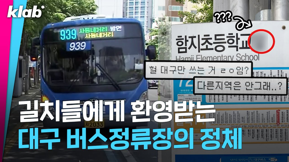 다른 지역 사람들이 부러워하는 대구 버스정류장…왜?