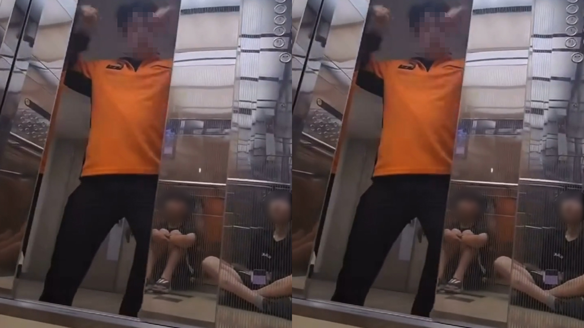 엘리베이터 갇힌 초등생 구한 소방관…"나와" 반말에 구설
