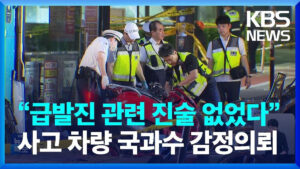‘시청역 역주행 사고’ 수사 본격화…“급발진 주장 없었다”
