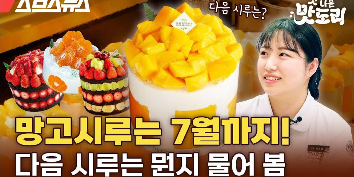 ★최초 공개★ 망고시루 다음 케이크는 어떤 시루인지 성심당에 직접 물어봤습니다 [갓 나온 맛도리 EP.83] / 스브스뉴스
